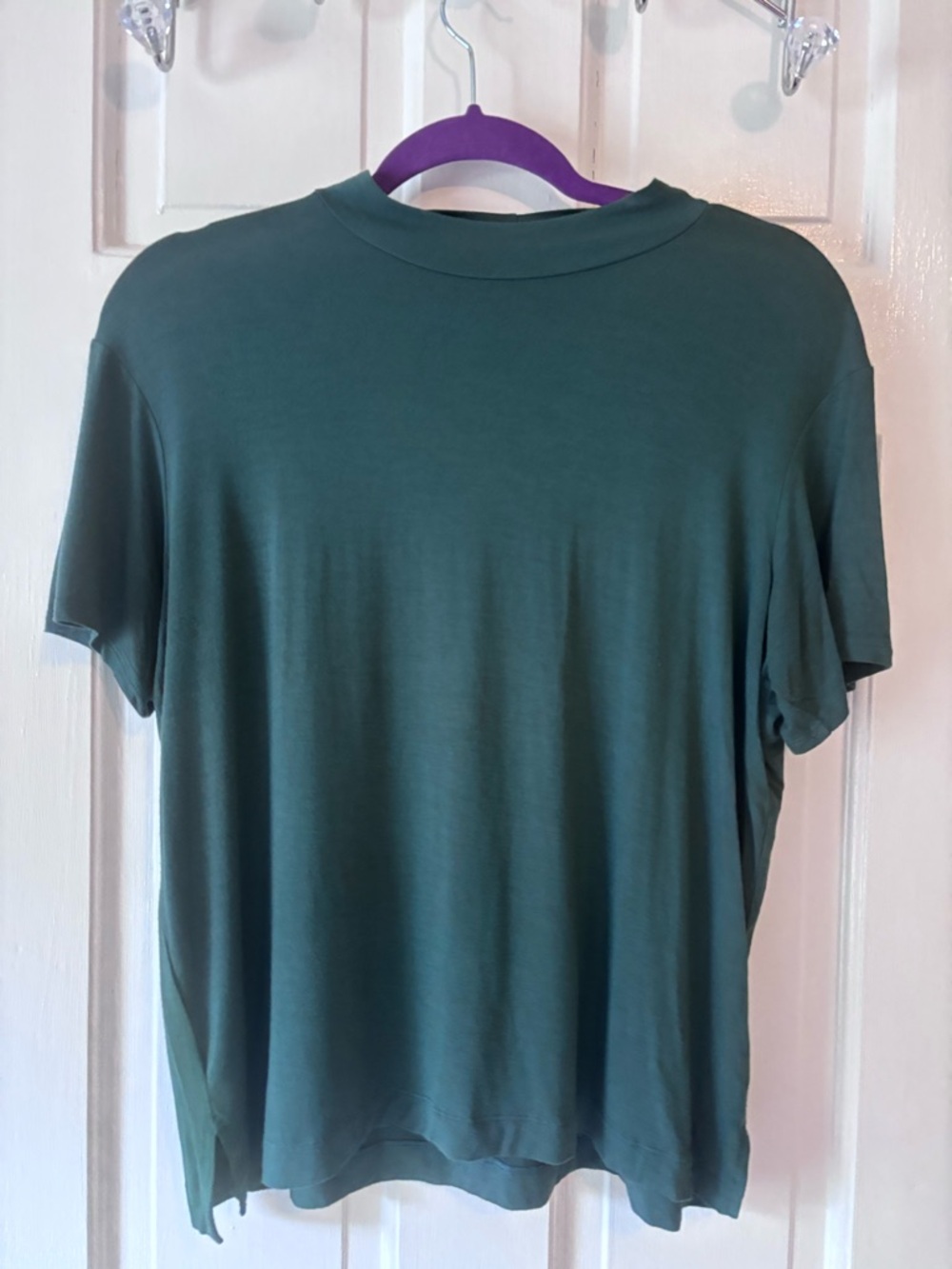 American Eagle Soft & Sexy Crew Tee in Forest Green